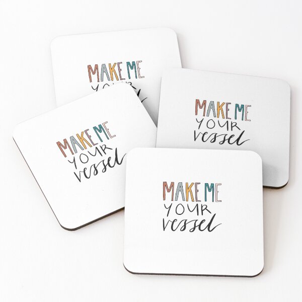 Item preview, Make Me Your Vessel | Christian Inspirational Faith | Illustration Calligraphy designed and sold by seaniemendoza.