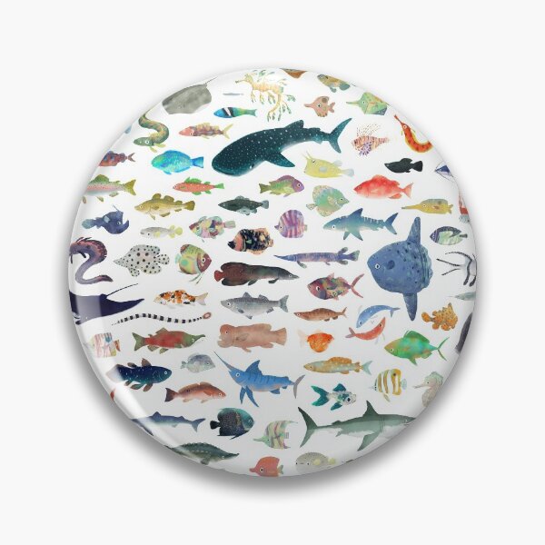 Item preview, One Hundred Fish designed and sold by tarynjohnson.