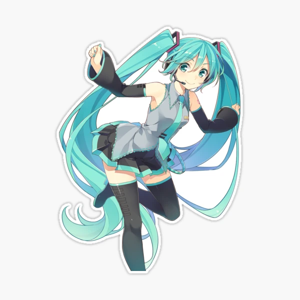 Miku Fiesta Sticker by Anime Seller