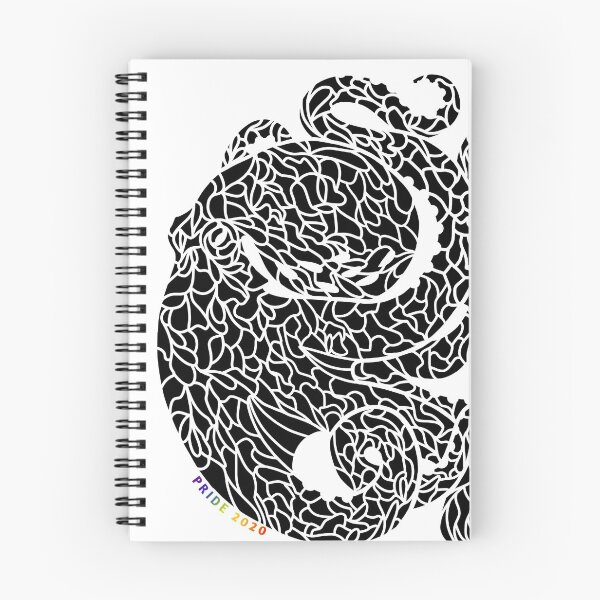 Item preview, Circular Black Pride Octopus  designed and sold by QuietChiaro.