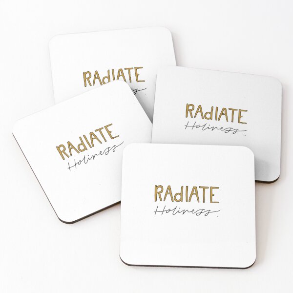 Item preview, Radiate Holiness | Christian Inspirational Faith | Illustration Calligraphy designed and sold by seaniemendoza.