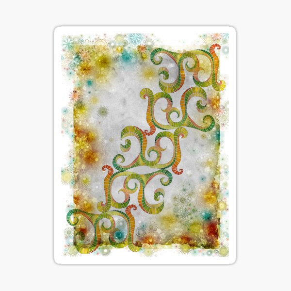 Golden Folden Sticker