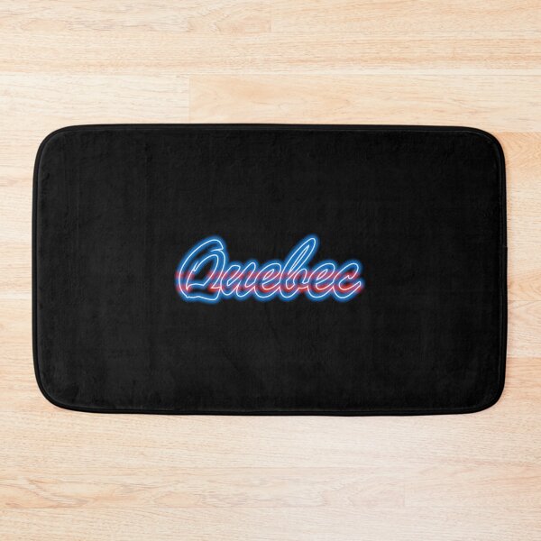 Item preview, Hockey Fan of Quebec Blue and Red in Neon designed and sold by gkillerb.