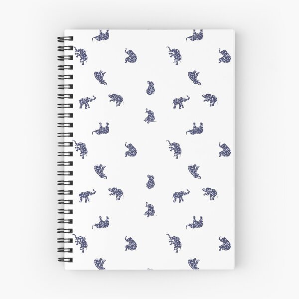 Item preview, Floral Yoga Elephants  designed and sold by ParkhouseDesign.