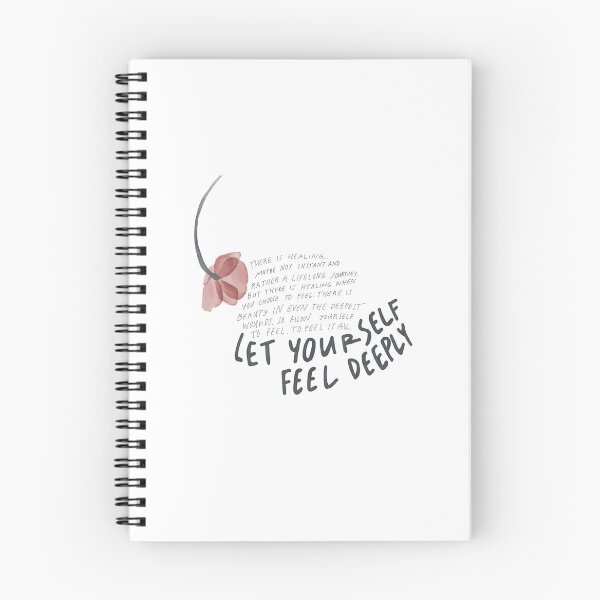 Item preview, Let Yourself Feel Deeply | Christian Inspirational Faith | Illustration Calligraphy designed and sold by seaniemendoza.