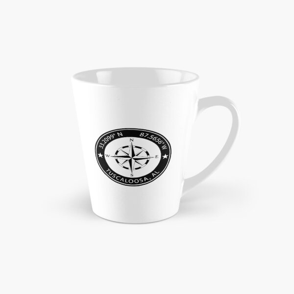 Item preview, Tuscaloosa, Alabama Geographical Coordinates designed and sold by TeeOhGraphics.