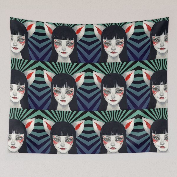 Item preview, Kitsune designed and sold by Deann Acton.