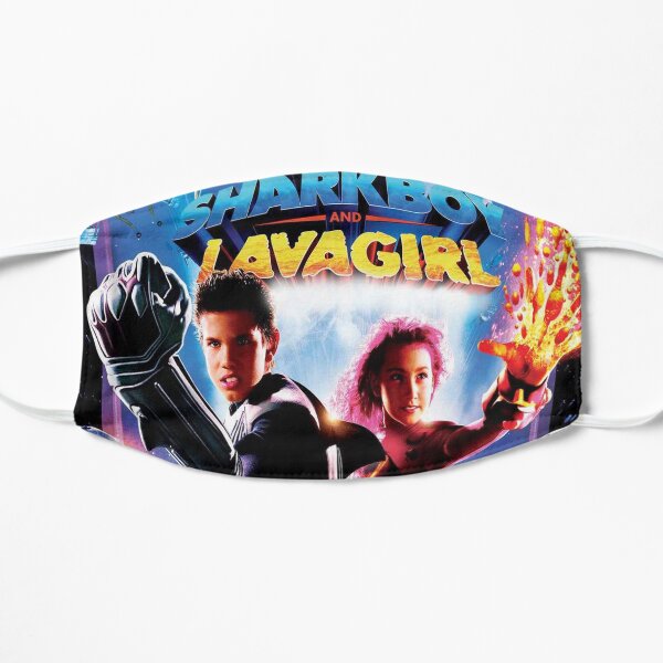 Sharkboy And Lavagirl Design Flat Mask