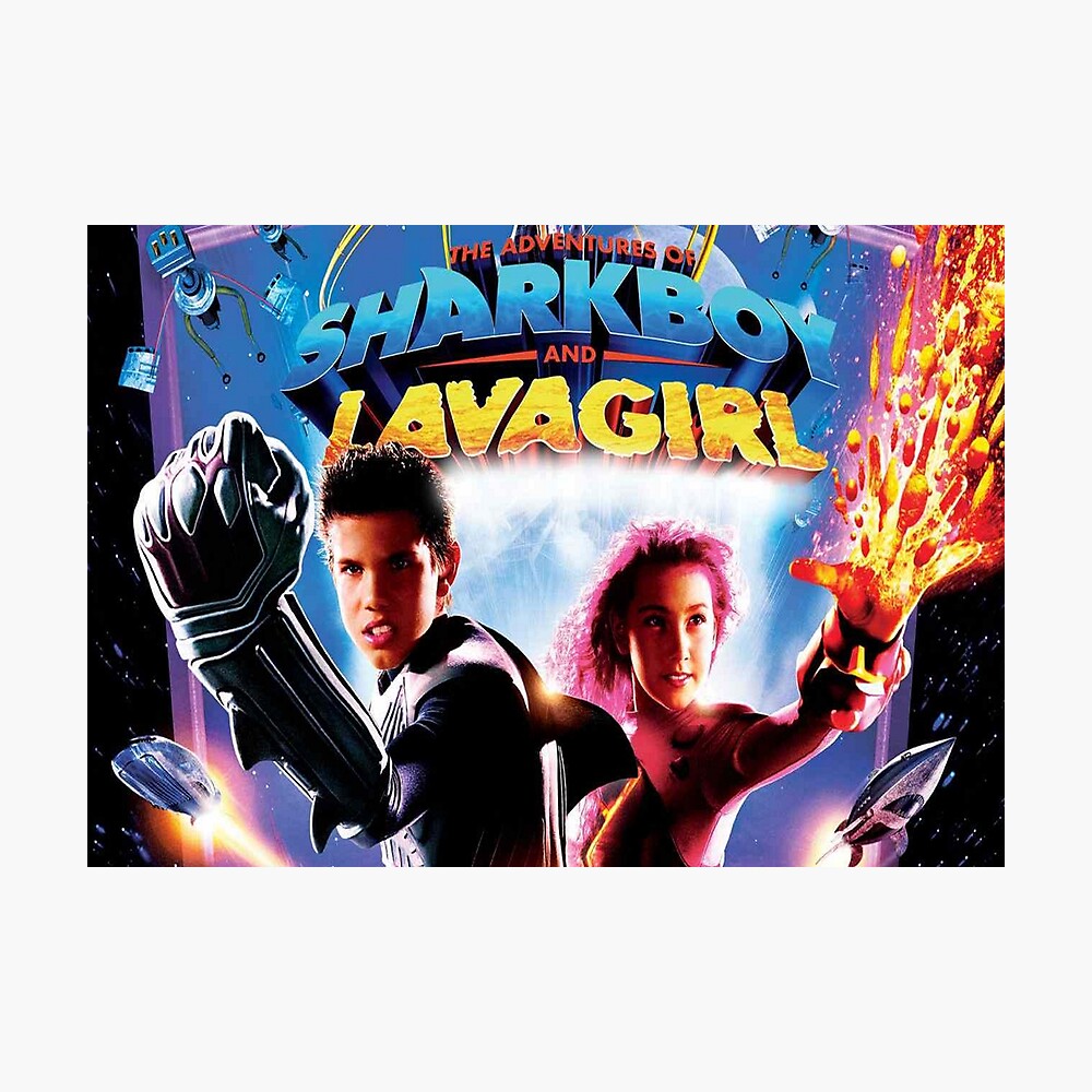 Póster for Sale con la obra «Diseño de Sharkboy y Lavagirl» de  BladeOrOlll49 | Redbubble