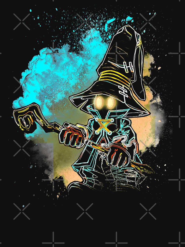 Artwork view, Soul of the Black Mage designed and sold by Donnie Art