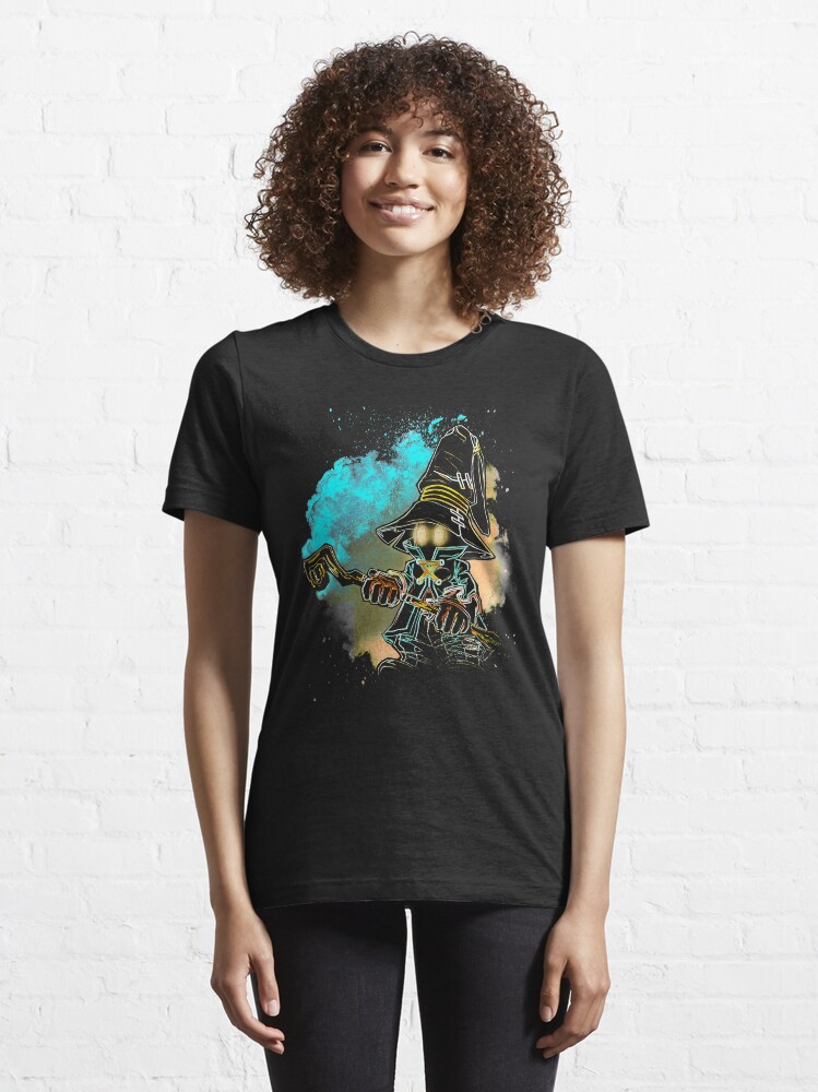 Thumbnail 6 of 7, Essential T-Shirt, Soul of the Black Mage designed and sold by Donnie Art.