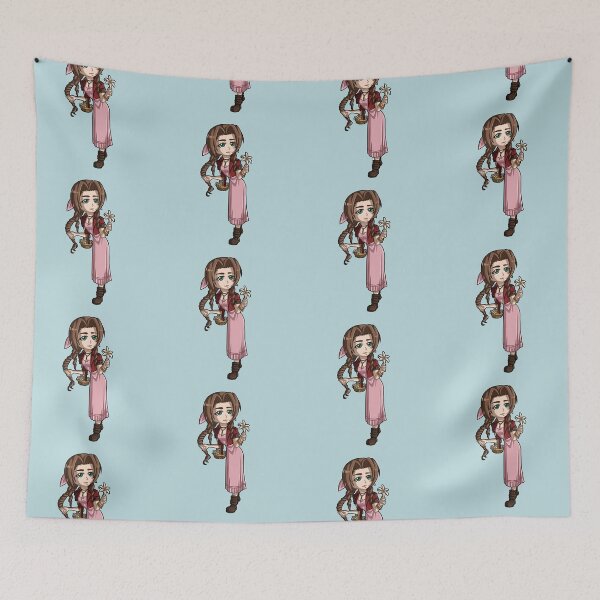 Artikelvorschau, Aerith FF7 Chibi entworfen und verkauft von Boryokuu.