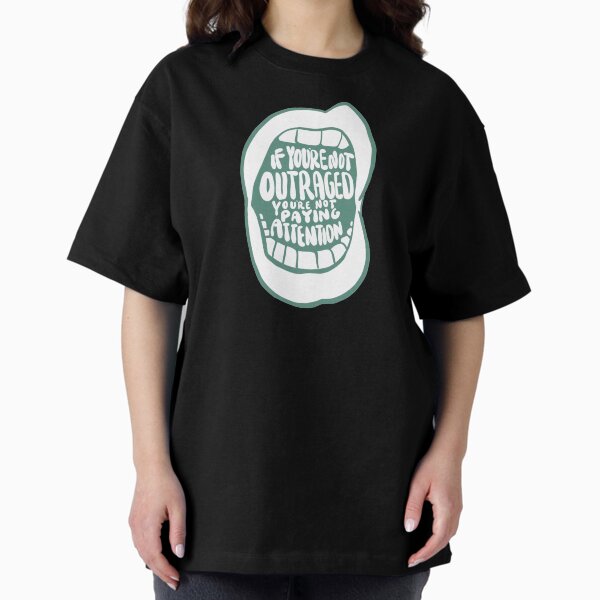 Item preview, If you're not angry outraged paying attention quote social justice Black lives matter, protest political activist sticker blm anti trump election year 2020  designed and sold by sheltrCo.