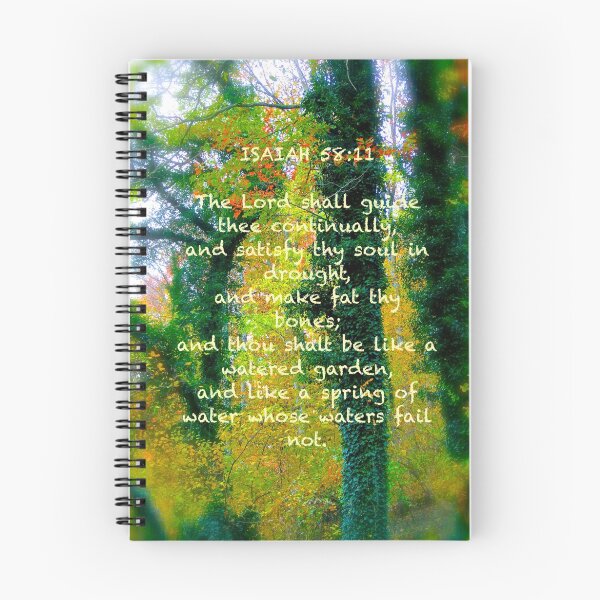 Item preview, Watered Spring, Scripture Cards designed and sold by NatureGreeting Cards ©ccwri.