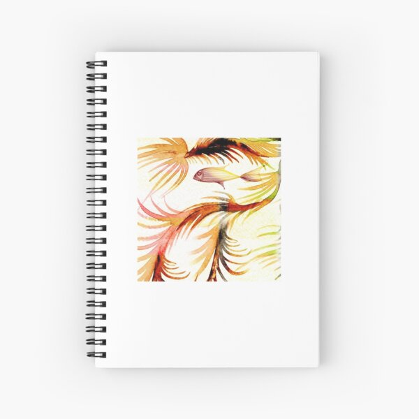 frondfish detail Spiral Notebook