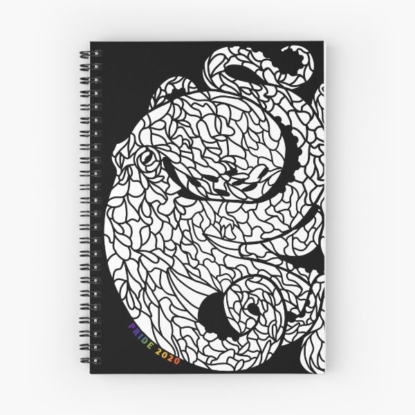 Item preview, Circular White Pride Octopus  designed and sold by QuietChiaro.