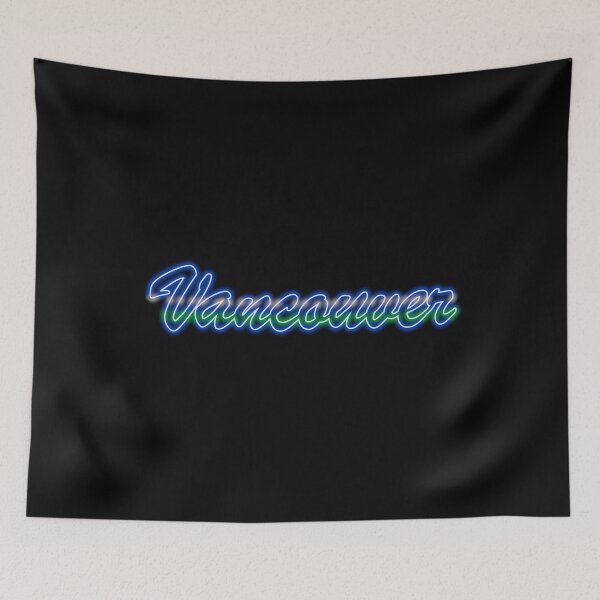 Item preview, Hockey Fan of Vancouver Blue and Green in Neon designed and sold by gkillerb.