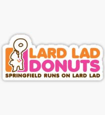 Lard Lad Donuts Sticker