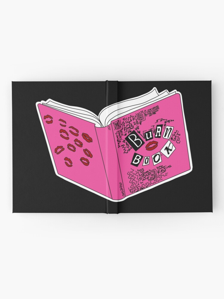 Mean Girls Burn Book, Hardcover Journal, 75 Lined Pages, 8.07x5.71 Inch 