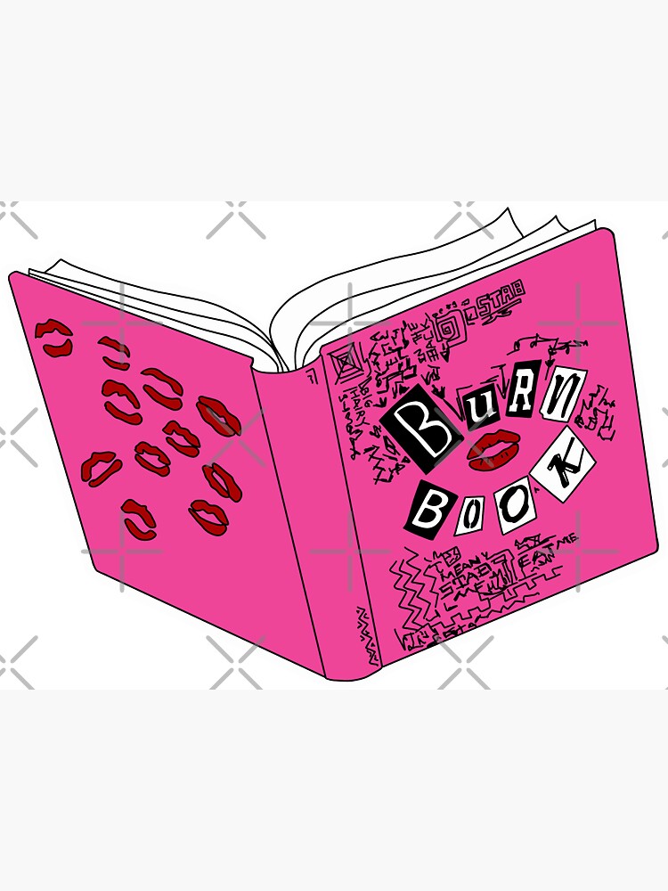 Mean Girls burn book Magnet for Sale by ChickCreates