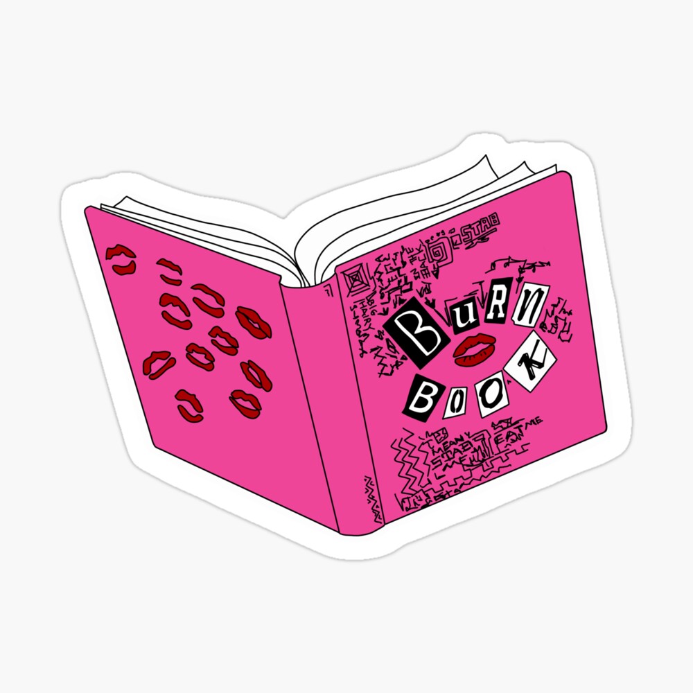 Mean Girls burn book Spiral Notebook for Sale by ChickCreates