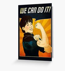 We Can Do It! Greeting Card