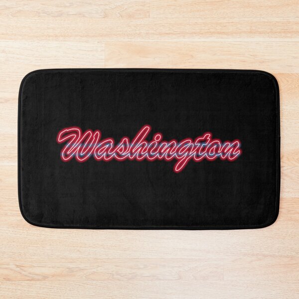 Item preview, Hockey Fan of Washington Red and Blue in Neon designed and sold by gkillerb.