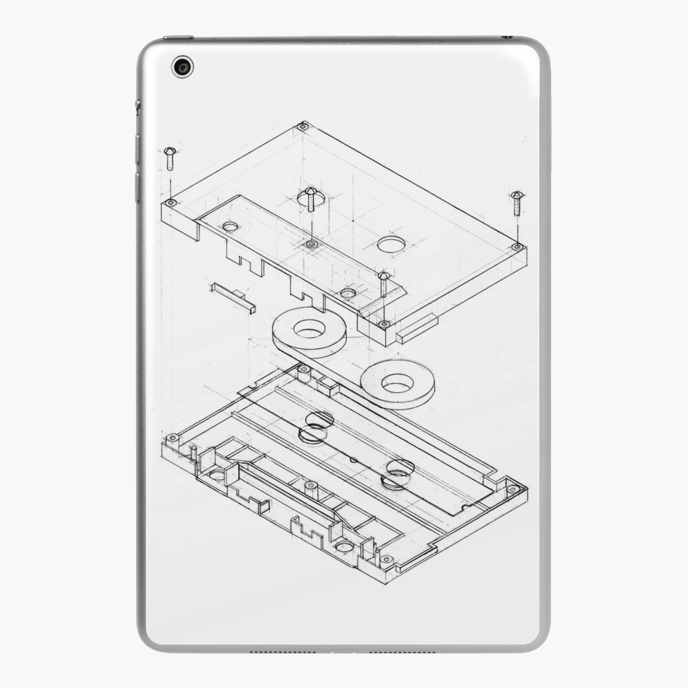 Coque et skin adhésive iPad for Sale avec l'œuvre « Cassette de danse sur  glace Bladee Ripsquad » de l'artiste The Game Store