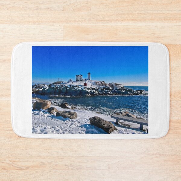 Item preview, Nubble Lighthouse -Winter 4 designed and sold by StevenRalserPhoto.