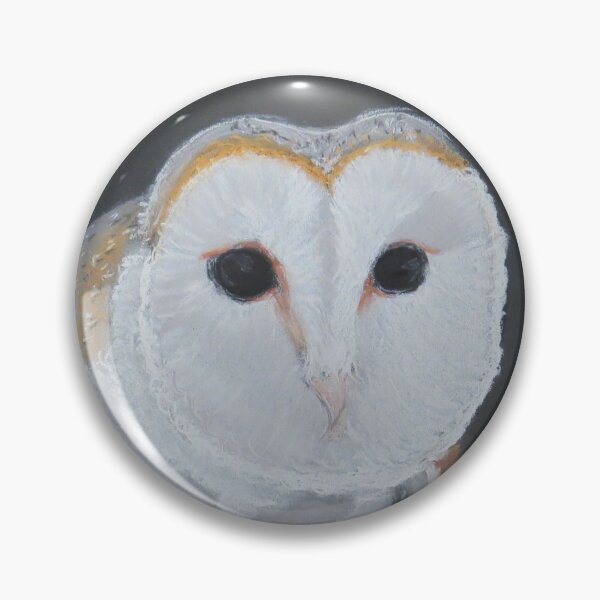 Item preview, Barn Owl in Pastels 2 designed and sold by Genevieve Hanlon Art and Photography.