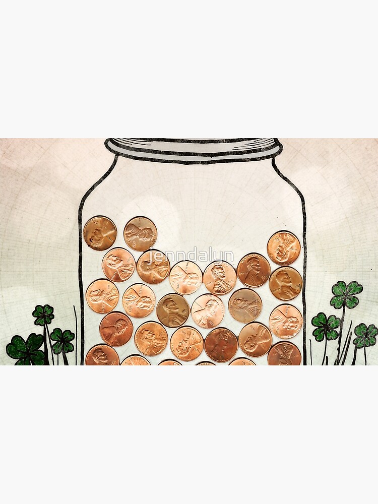 Thumbnail 6 of 6, Coffee Mug, Lucky Pennies designed and sold by jenndalyn.