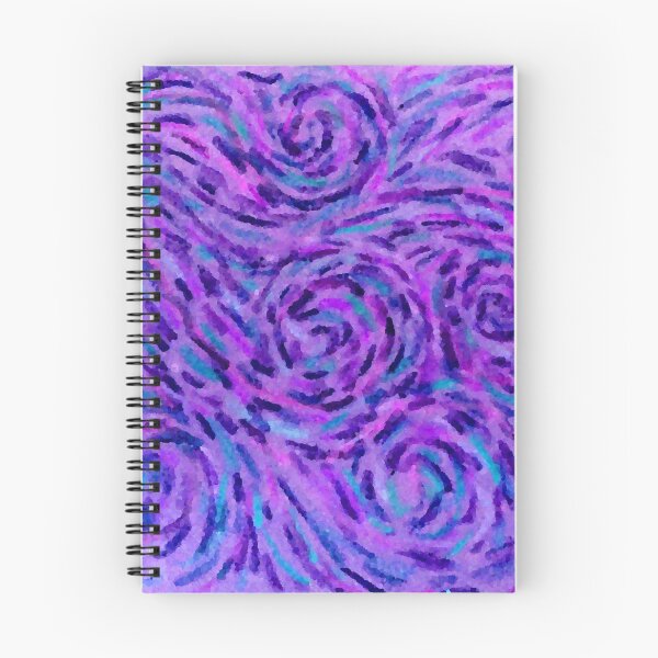 Item preview, Crayon Swirl Purple designed and sold by Kiluvi.