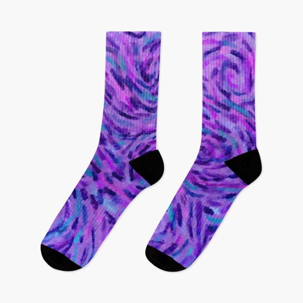 Item preview, Crayon Swirl Purple designed and sold by Kiluvi.