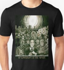 HP Lovecraft At The Movies Unisex T-Shirt