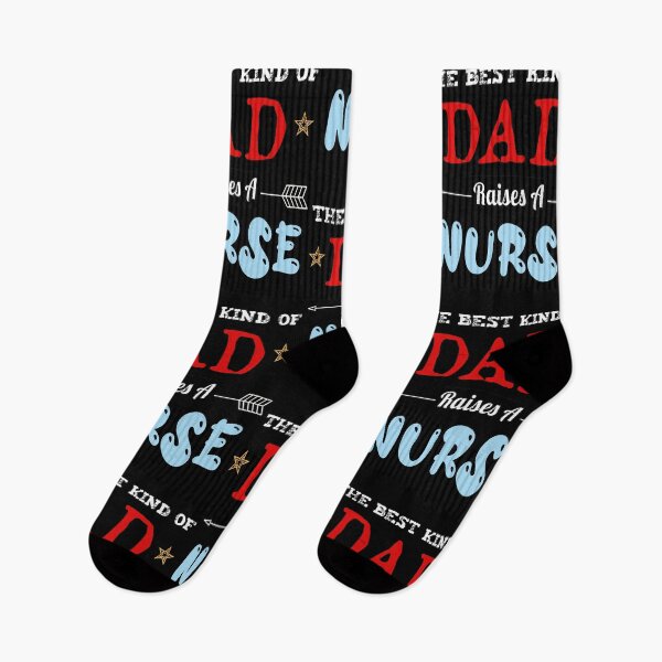 Item preview, The Best Kind Of Dad Raises A Nurse designed and sold by MS Design.