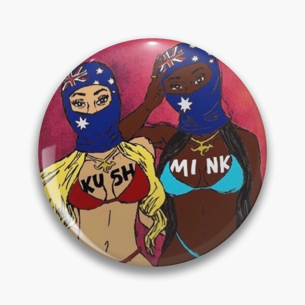 Item preview, Baddies in ski masks  designed and sold by KushMink.