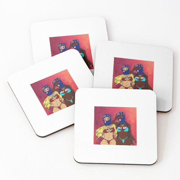 Item preview, Baddies in ski masks  designed and sold by KushMink.