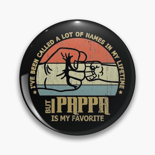 Item preview, Pappa Is My Favorite - Gift for Pappa Grandpa Fathers Day Gift designed and sold by nana1099.