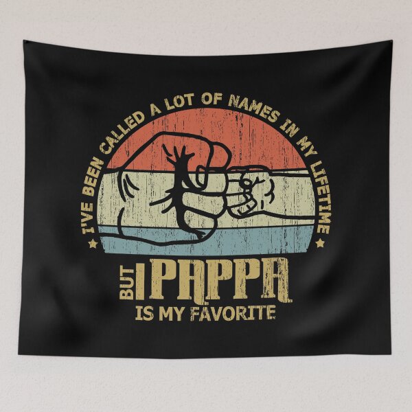 Item preview, Pappa Is My Favorite - Gift for Pappa Grandpa Fathers Day Gift designed and sold by nana1099.