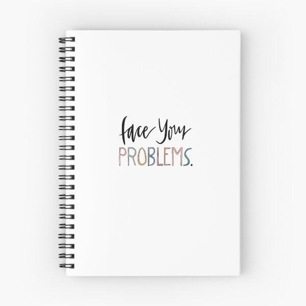 Item preview, Face Your Problems | Christian Inspirational Faith | Illustration Calligraphy designed and sold by seaniemendoza.