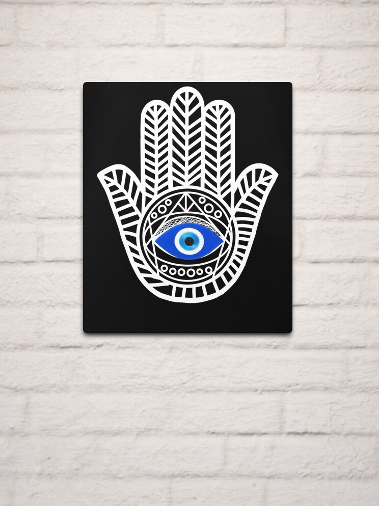 Mini Hamsa With Green Eye – ceMMent