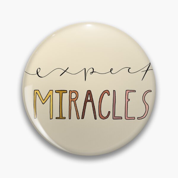 Item preview, Expect Miracles | Christian Inspirational Faith | Illustration Calligraphy designed and sold by seaniemendoza.
