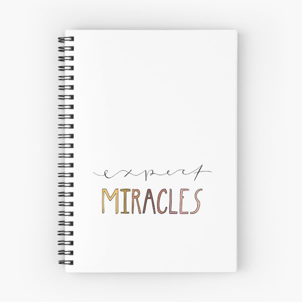 Item preview, Expect Miracles | Christian Inspirational Faith | Illustration Calligraphy designed and sold by seaniemendoza.