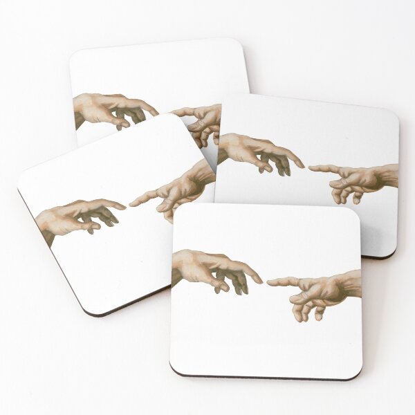 Item preview, Michelangelo Creation of Adam Renaissance Hands  designed and sold by novea guzman.