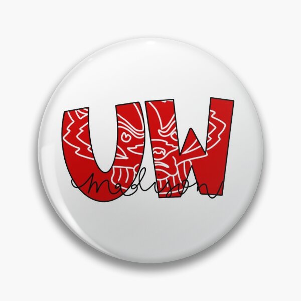 Artikelvorschau, UW-Madison Logo mit Bucky Badger entworfen und verkauft von Emma Dillemuth.