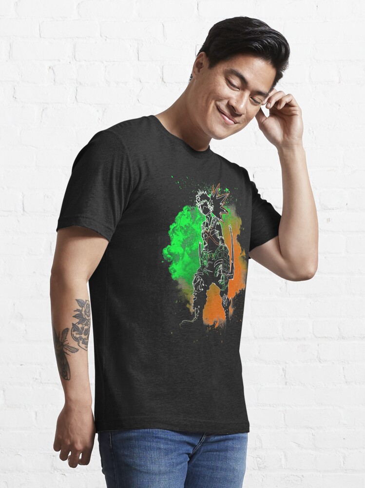 Thumbnail 3 of 7, Essential T-Shirt, Explosion Soul designed and sold by Donnie Art.