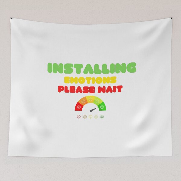 Item preview, Installing emotions please wait!! designed and sold by Martin-bivert.