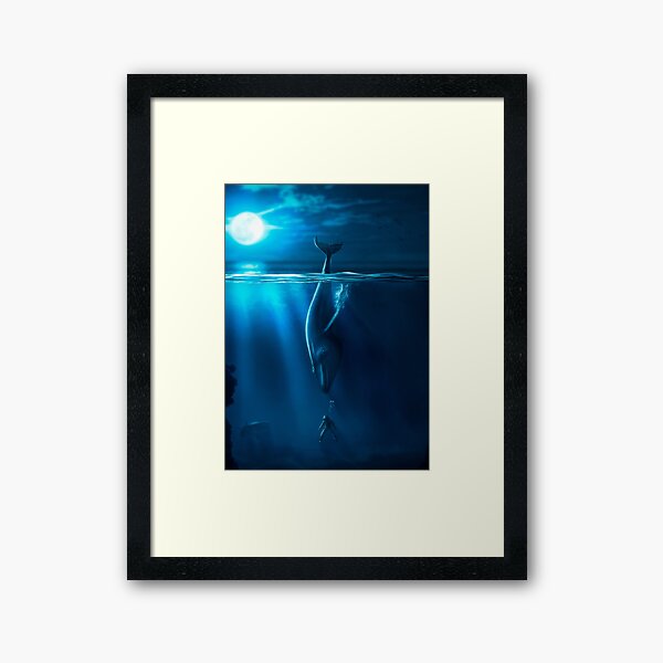 I am an Astro Ocean Framed Art Print
