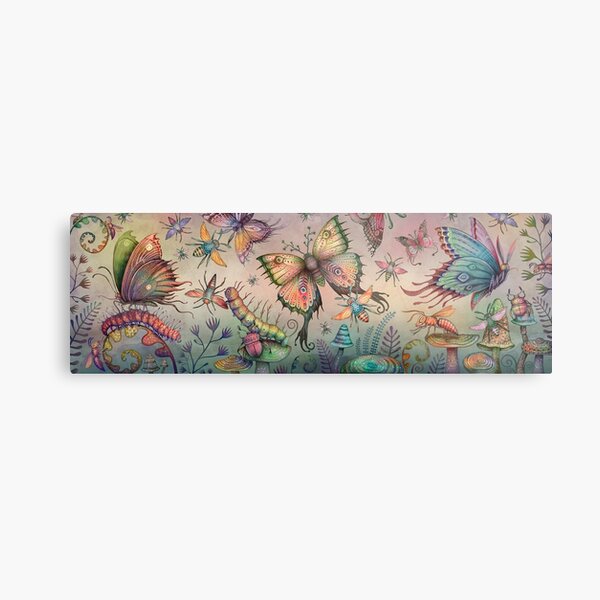 The Enchanted Meadow Metal Print