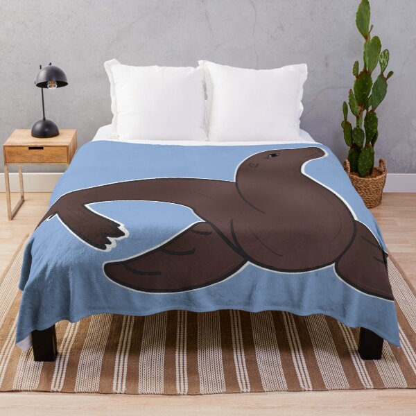Item preview, California Sea Lion - Cartoon designed and sold by bellamousse design co.